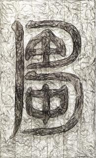 Gu Wenda - Meta-Morphosis No. B-1