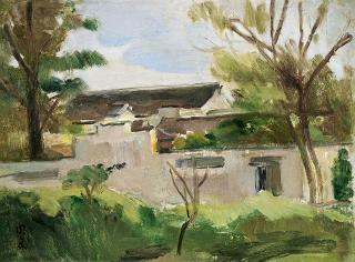 Guan Liang - House And Tree