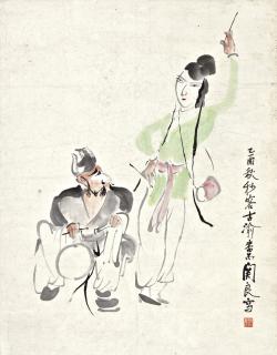 Guan Liang - Opera Figures