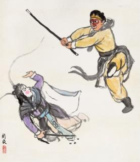 Guan Liang - Opera Figures