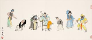 Guan Liang - Opera Figures