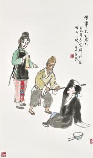 Guan Liang - Opera Figures