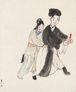 Guan Liang - Opera Figures