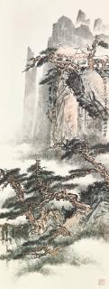 Guan Shanyue - Recluses among Mountain Pines