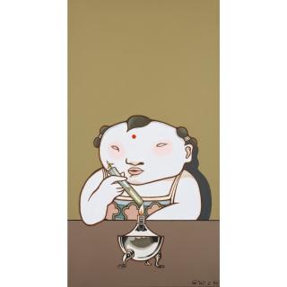 Guan Wei - Australian wunderkind (Diptych)