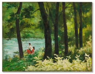 Guan Zilan - Fishing By The Lake