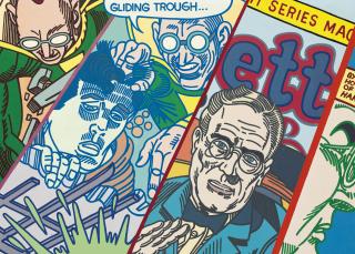 Gudmundur Erró - Gliding Through