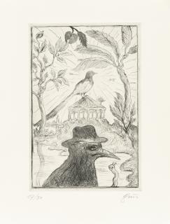 Günter Brus - 4 Bll.: Stichstahl