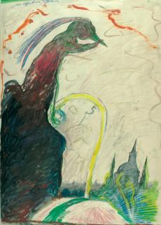 Günter Brus - „Das Uferlose, uferlose“.