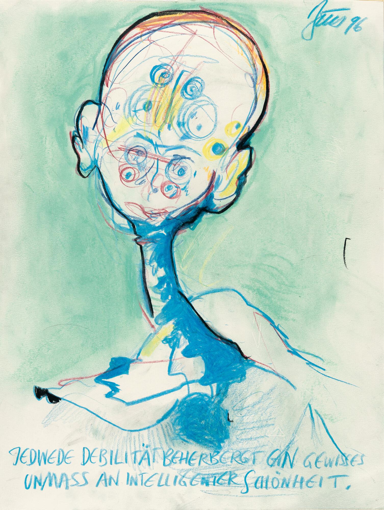 Günter Brus - „Jedwede Debilität beherbergt ein gewisses Unmass an intelligenter Schönheit.“