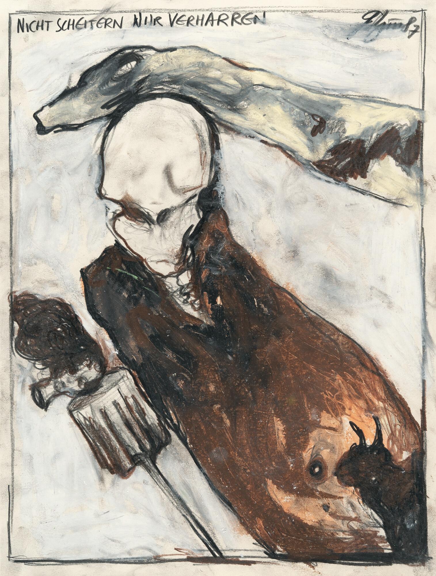 Günter Brus - „NICHT SCHEITERN NUR VERHARREN“