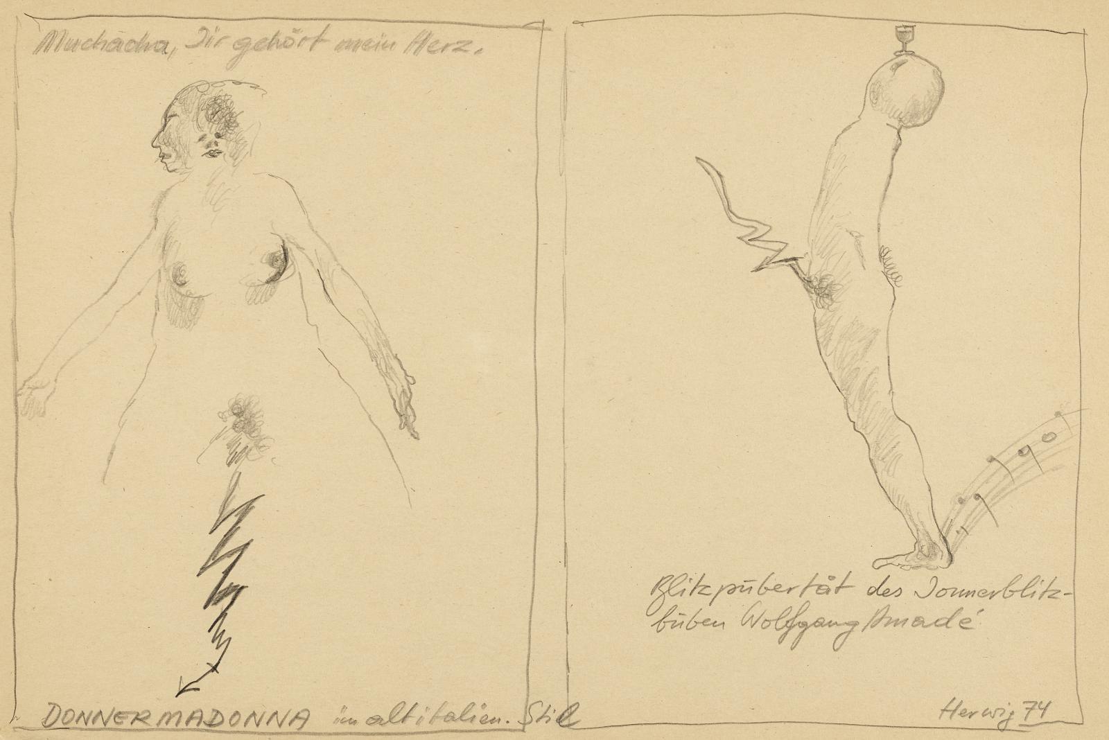 Günter Brus - Ohne Titel