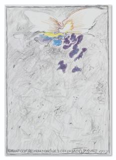 Günter Brus - Romantische abstraction (für J.Offenbach)