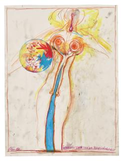 Günter Brus - Sehnsucht, Schwester der Wahrscheinlichkeit (Longing, Sister of Probability)