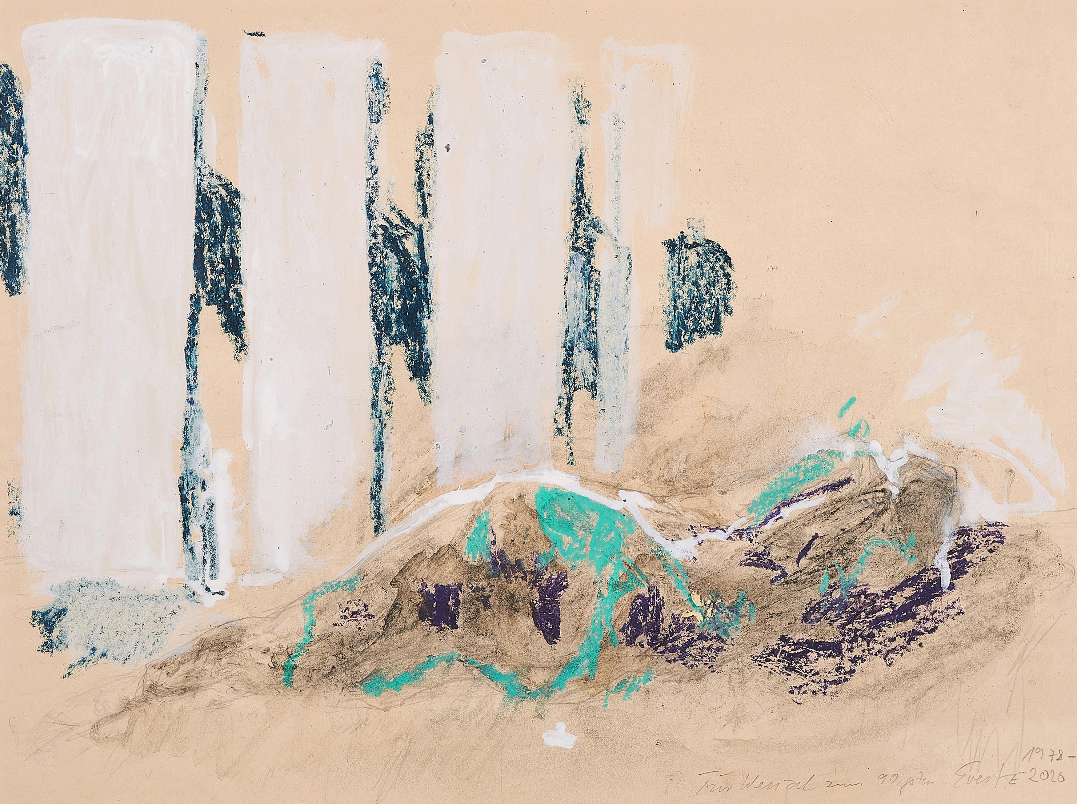 Günter Evertz - Liegender Akt.