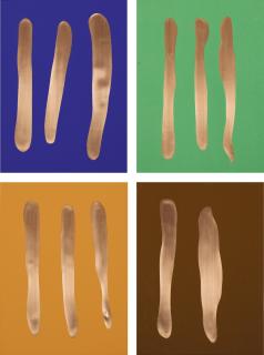 Günter Förg - Mr Blue, Mr Green, Mr Orange And Mr Brown: A Set Of Four