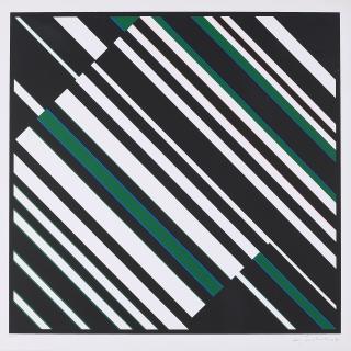 Günter Fruhtrunk - Aus: 6 Serigraphien.