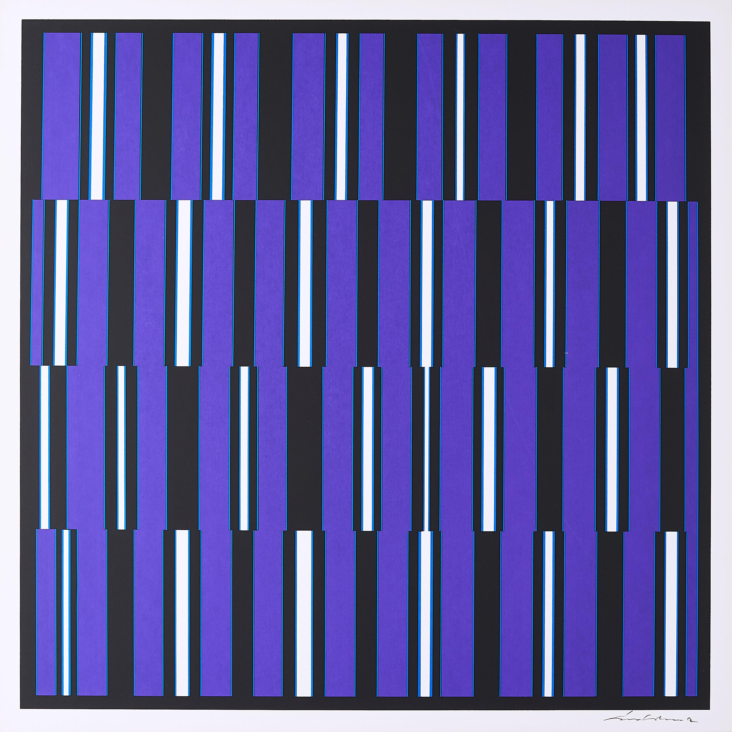 Günter Fruhtrunk - Aus: Sechs Serigraphien.