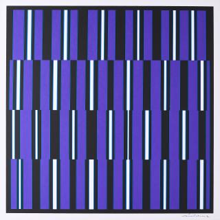 Günter Fruhtrunk - Aus: Sechs Serigraphien.