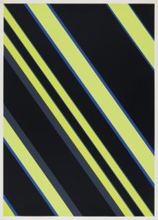 Günter Fruhtrunk - Grau Schwarz Gelb (Gelb Grau Schwarz)