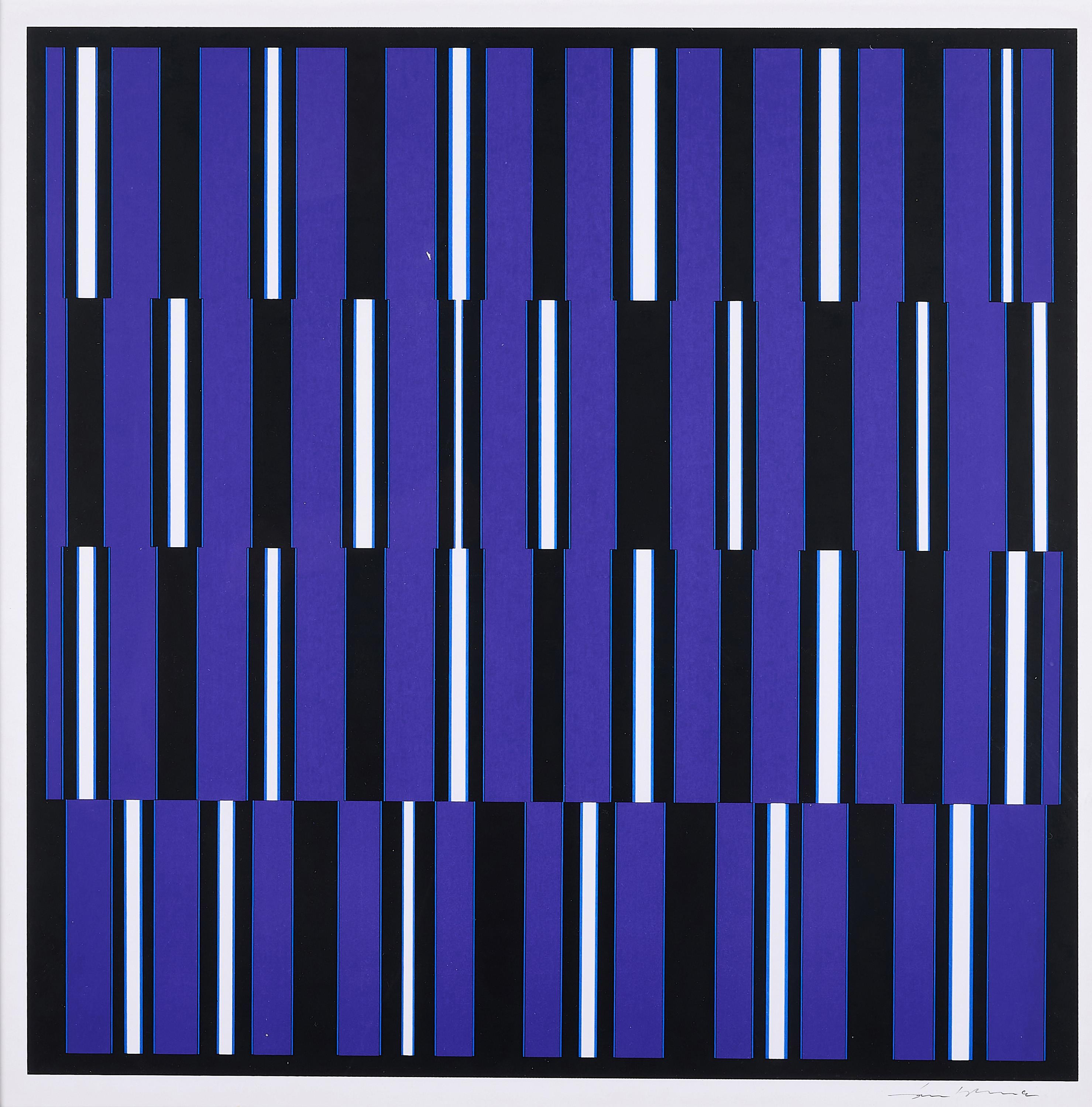 Günter Fruhtrunk - Orgelpunkt (Aus: Sechs Serigraphien).