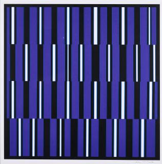 Günter Fruhtrunk - Orgelpunkt (Aus: Sechs Serigraphien).