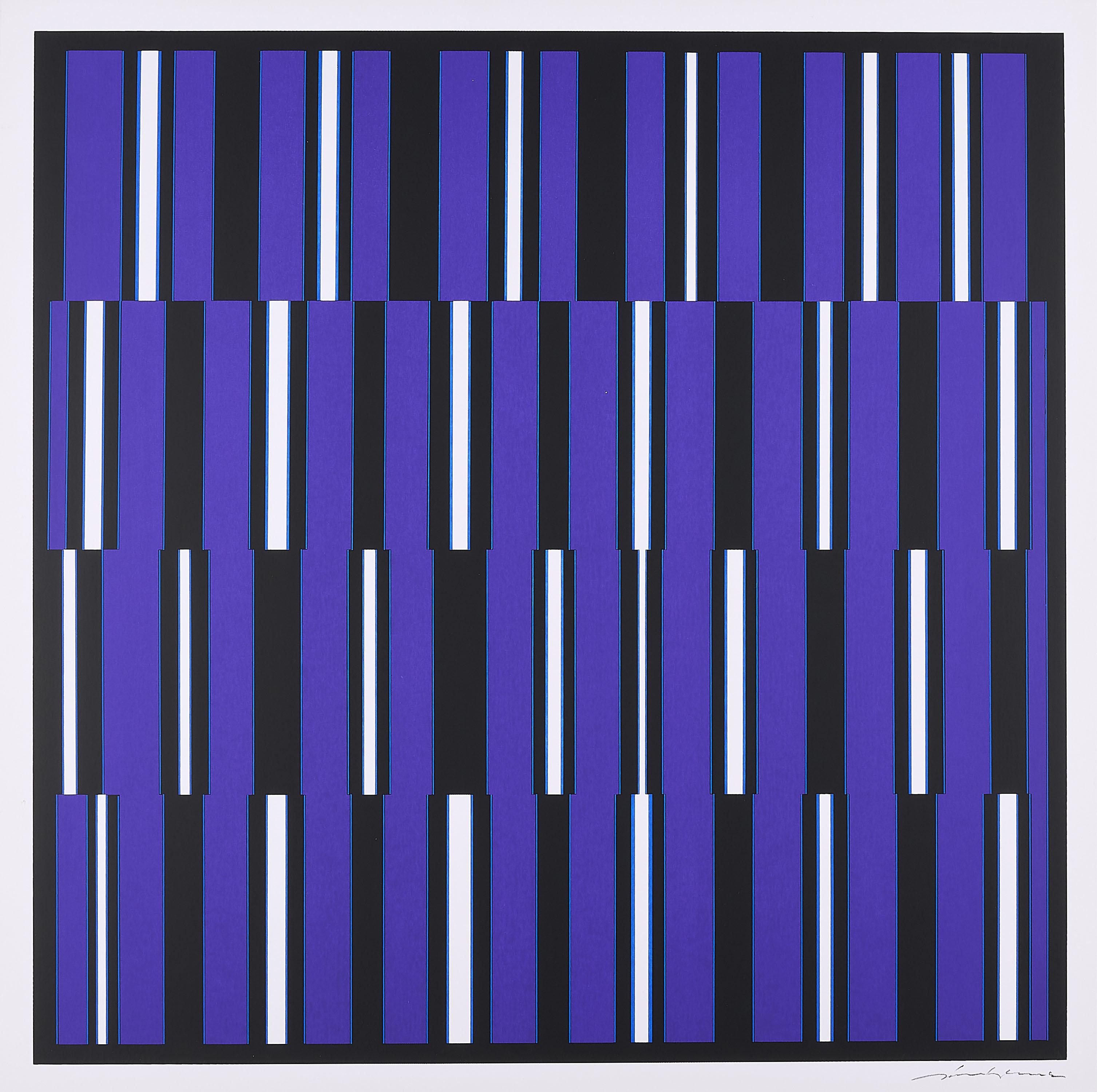 Günter Fruhtrunk - Orgelpunkt (Aus: Sechs Serigraphien).