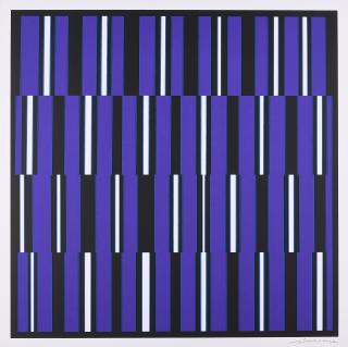 Günter Fruhtrunk - Orgelpunkt (Aus: Sechs Serigraphien).