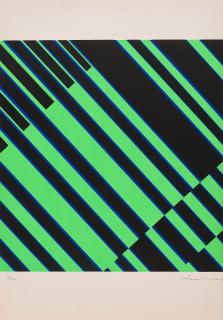 Günter Fruhtrunk - Vektoren (Aus: Bruckmann Künstlerkalender 71).