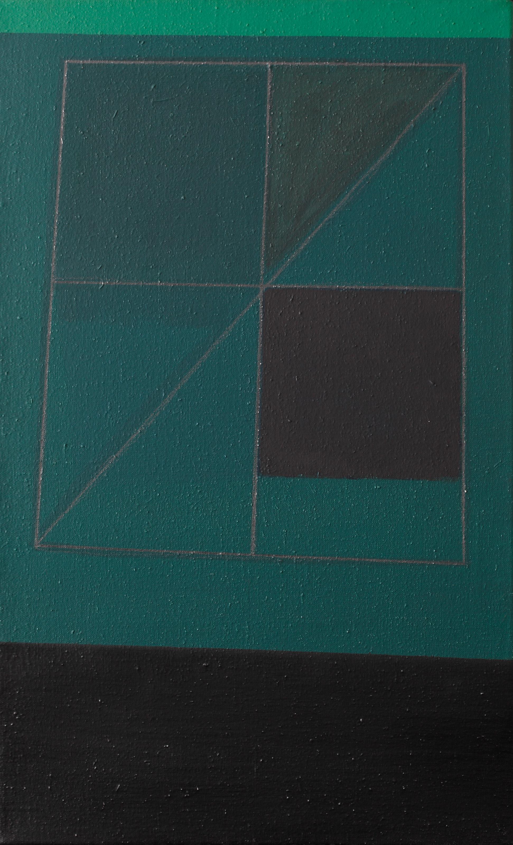 Günter Tuzina - Gegenform - Grün (Opposite Colour - Green)