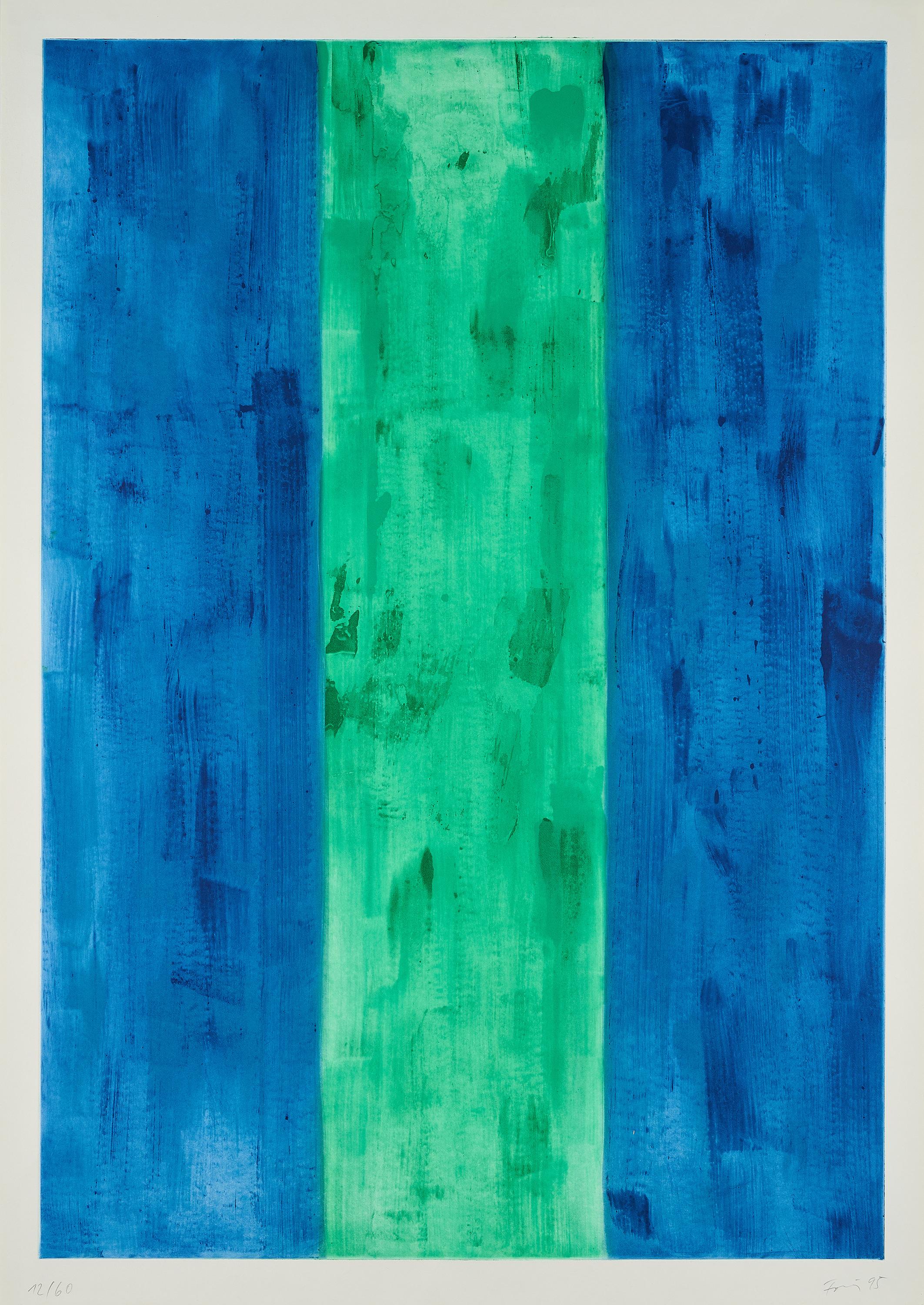 Günther Förg - Blau, Grün, Blau.