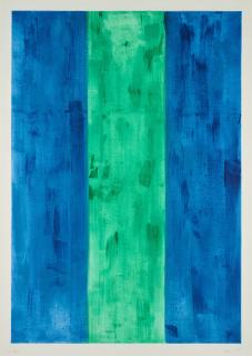 Günther Förg - Blau, Grün, Blau.