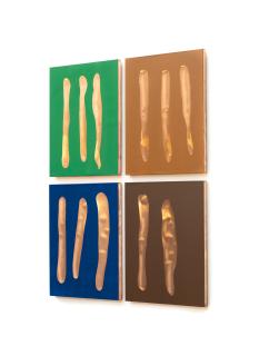 Günther Förg - Mr Green, Mr Orange, Mr Blue and Mr Brown