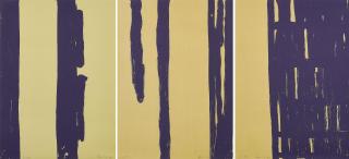 Günther Förg - Serie von 3 Holzschnitten.