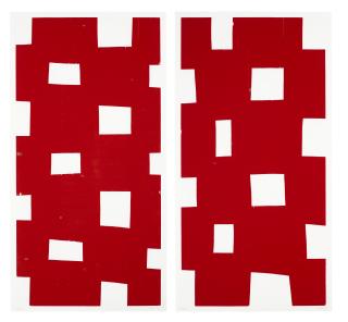 Günther Förg - Untitled 1 and Untitled 2