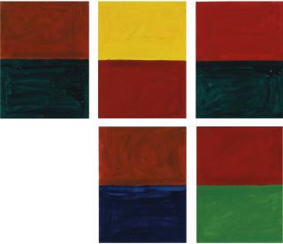 Günther Förg - Untitled [Five Works]