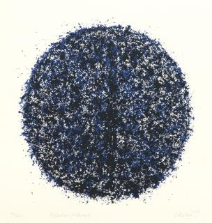 Günther Uecker - „Blauer Planet“