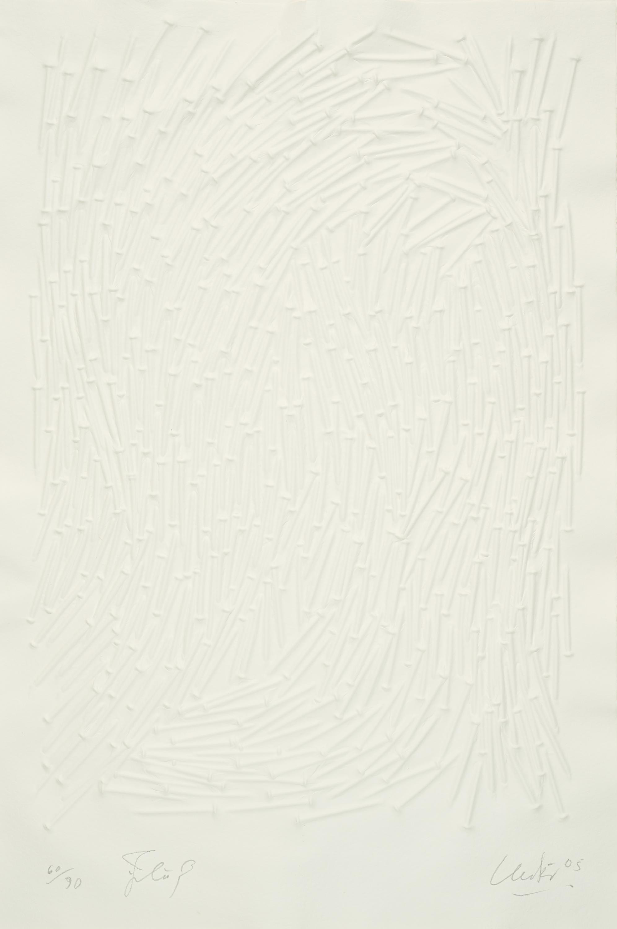 Günther Uecker - Fluss.