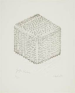 Günther Uecker - Großer Kubus