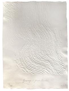 Günther Uecker - Hommage à Pierre Boulez.