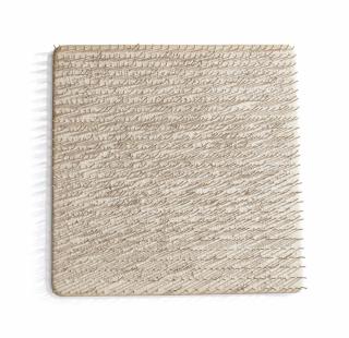 Günther Uecker - Horizontale Reihung, Diagonal Gestört (Horizontal Alignment, Diagonally Disturbed)