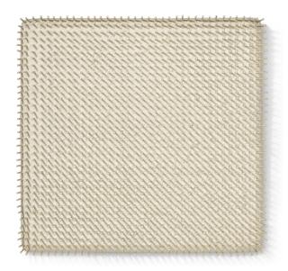 Günther Uecker - Kleines Nagelbild - Weiss (Small Nail Picture - White)