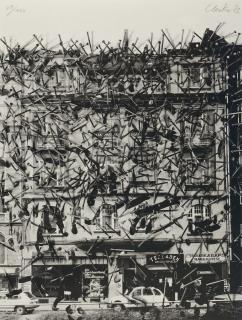 Günther Uecker - Nagelbild (Kölner Chlodwigplatz).