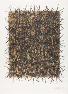 Günther Uecker - Nagelkomposition.