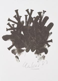 Günther Uecker - Nagelkreuzung.