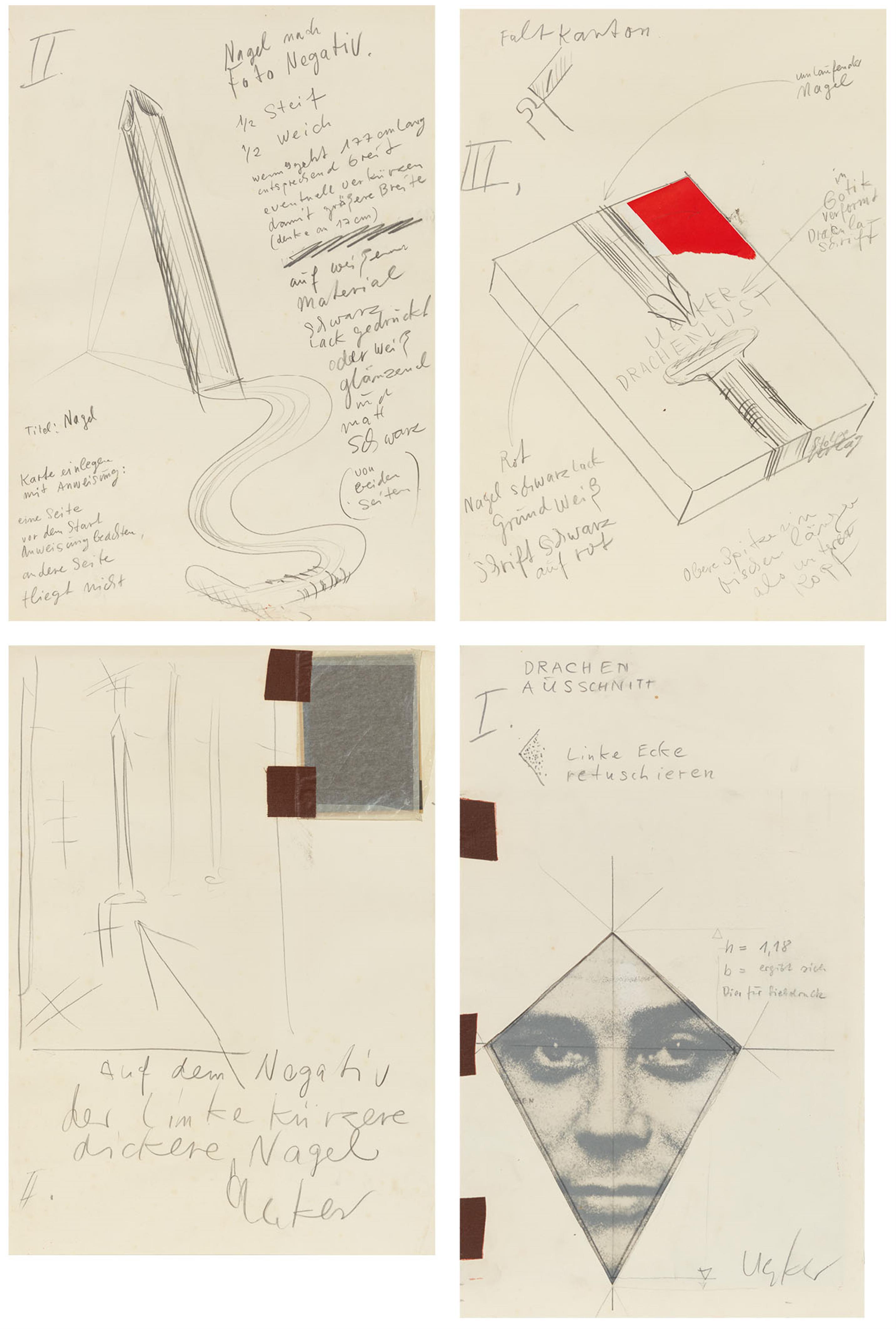 Günther Uecker - Ohne Titel