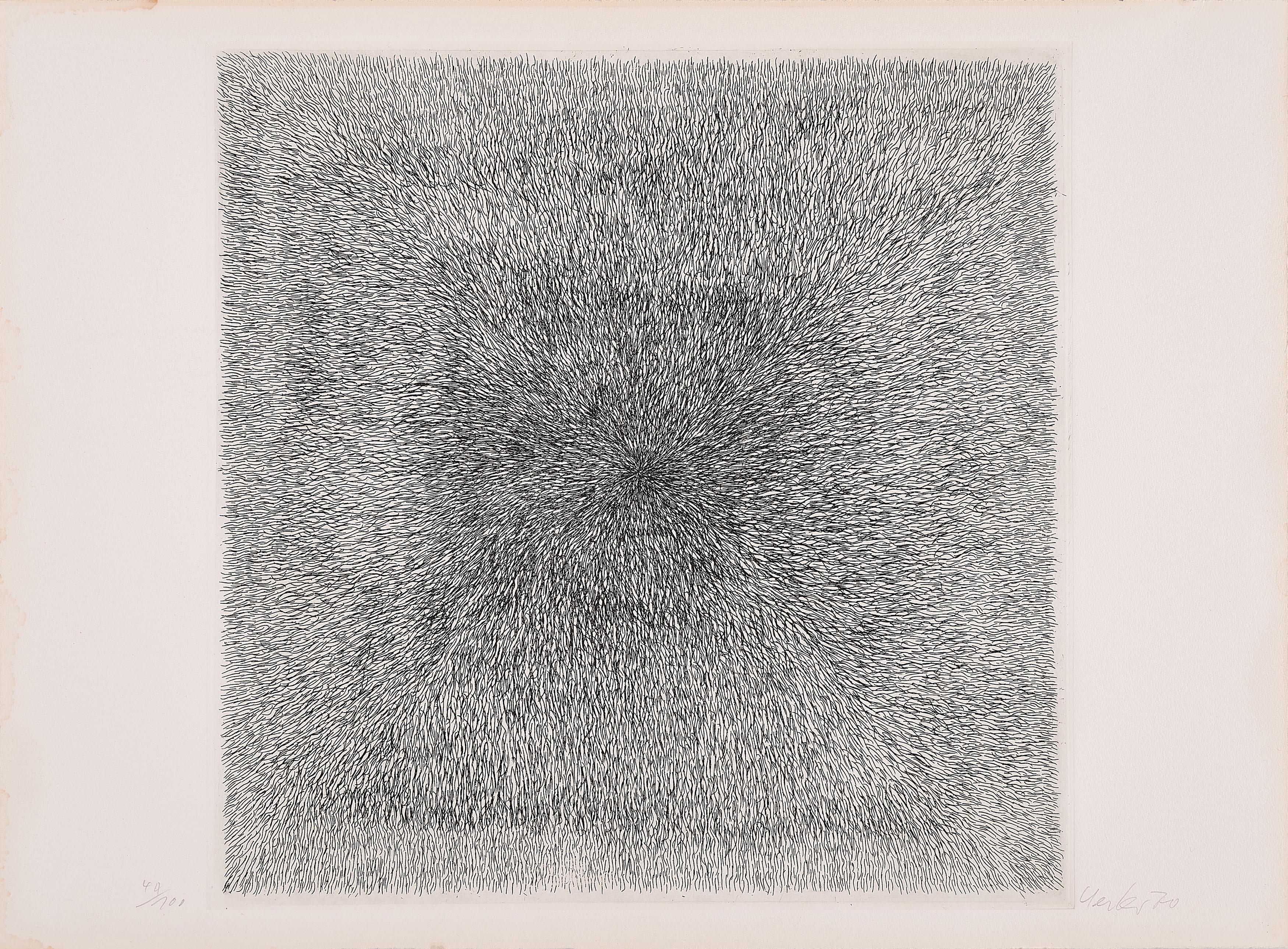 Günther Uecker - Ohne Titel.