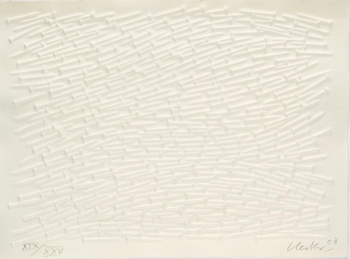 Günther Uecker - Ohne Titel.