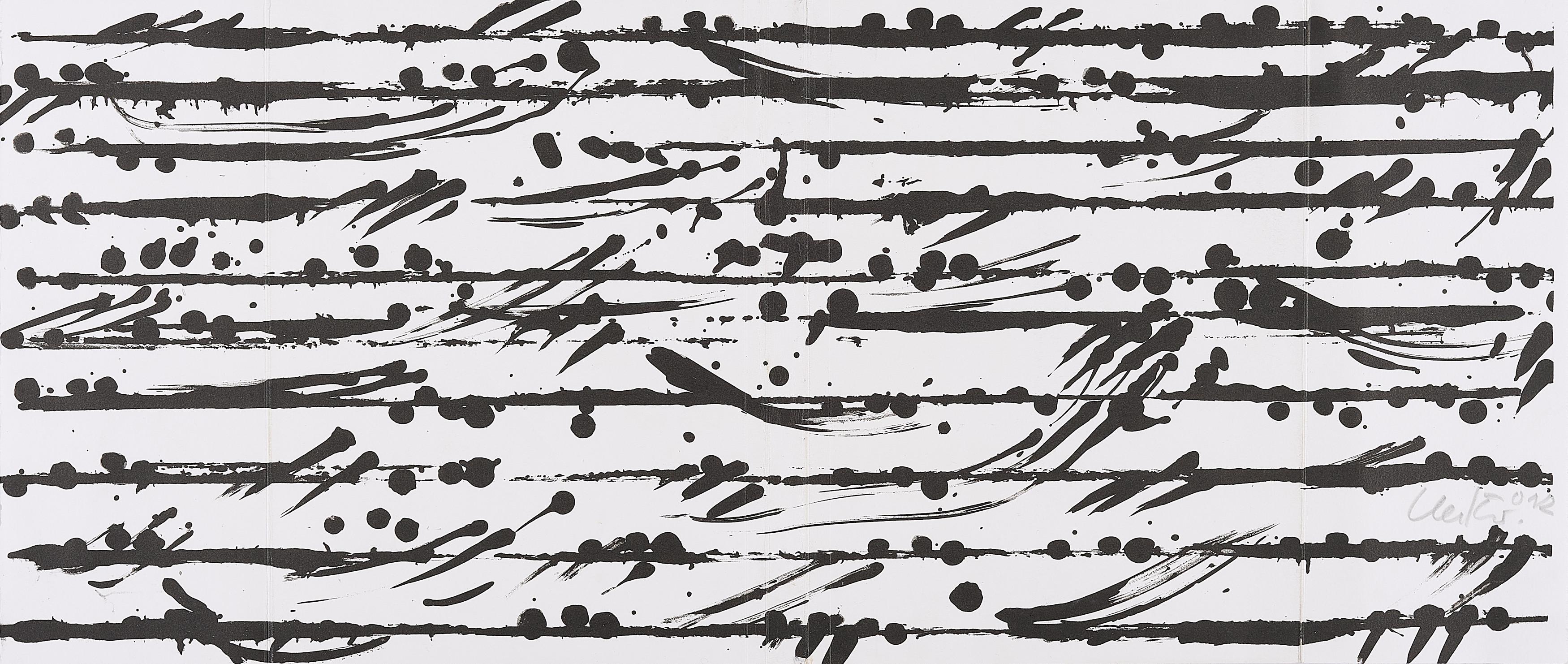 Günther Uecker - Optische Partitur.