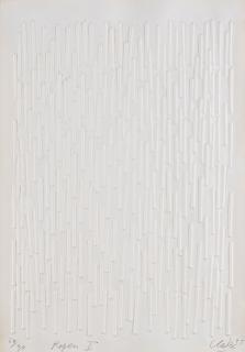 Günther Uecker - Regen I.